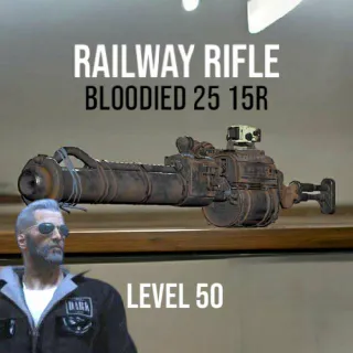 B25 15R Railway Rifle