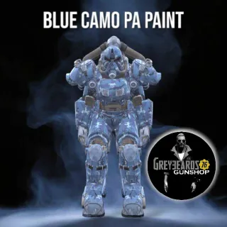 Blue Camo PA Paint