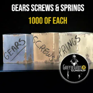 Gears Screws Springs