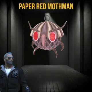 Paper Red Mothman