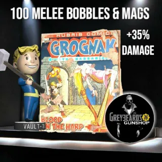 100 Melee Bobble & Mags