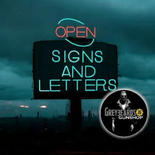 Signs & Letters