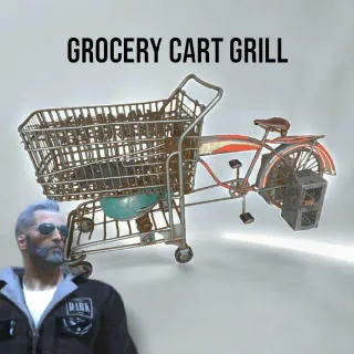 Grocery Cart Grill