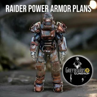 Raider Power Armor Plans