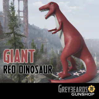 Plan | Giant Red Dinosaur