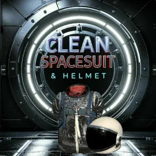 Clean Spacesuit & Helmet