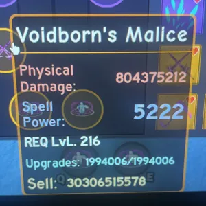 Abyssal Void Malice Leg