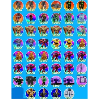 📦 45x Unit Pack TTD | ✨ Pack Value: 12B+ ✨ 👑 
