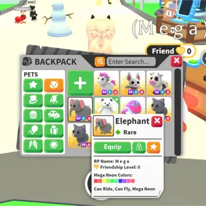 Mega Fly Ride Elephant