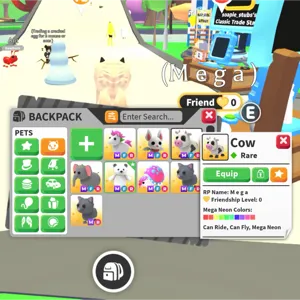 Mega Fly Ride Cow