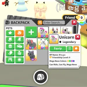 Mega Fly Ride Unicorn