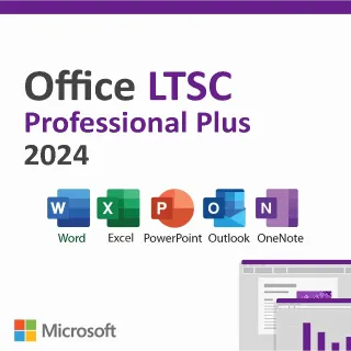 Microsoft Office 2024 Professional Plus LTSC [ACTIVATION SERIAL KEY] Instant Delivery