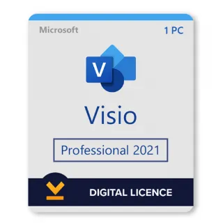 Microsoft Visio 2021 Professional Digital License GLOBAL INSTANT DELIVERY