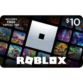 $10.00 Roblox Gift Card - 800 Robux [Online Game Code] - Other