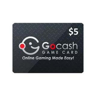 $5.00 USD GoCash Game Card - Global Gift Card - Instant Delivery