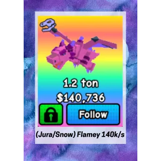 Flamey 140k/S | BUILD A  ZOO