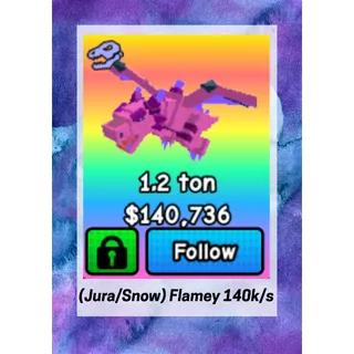 Flamey 140k/S | BUILD A  ZOO