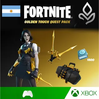 Fortnite - Golden Touch  Pack - xbox