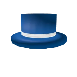 Blue Top hat with white band | limited