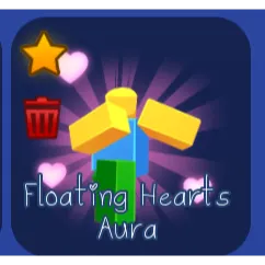 Floating Hearts Aura Emote - Blade Ball