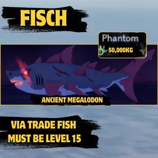 Fisch megalodon 