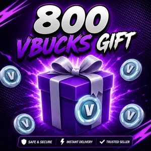 800 Vbucks gift