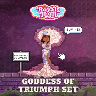 Goddess of Triumph Set | Royale High – Guaranteed Delivery (Read Description)