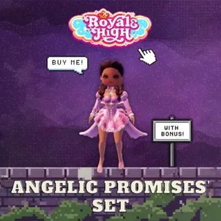 Angelic Promises Set + BONUS | Royale High – Guaranteed Delivery (Read Description)