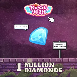 1 Million Diamonds | Royale High – Guaranteed Delivery (Read Description)