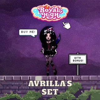 Avrilla's Set + BONUS | Royale High – Guaranteed Delivery (Read Description)