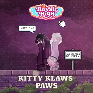 Kitty Klaws Paws| Royale High – Guaranteed Delivery (Read Description)