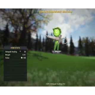 Glowing Medicine BobbleHead