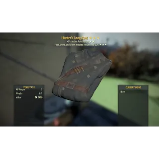 Hunters Long Coat 2 Star