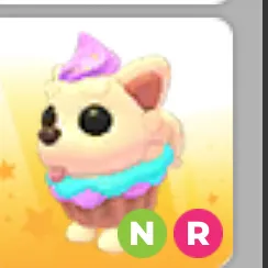 ADOPTME NEONRIDE PUPCAKE