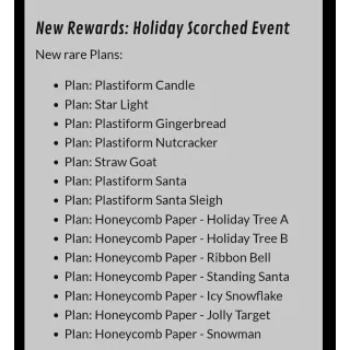 Christmas Plans