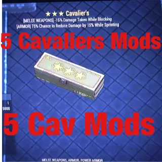 5 Cavalier Mods