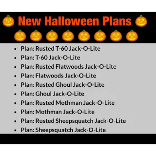 New Halloween Plans