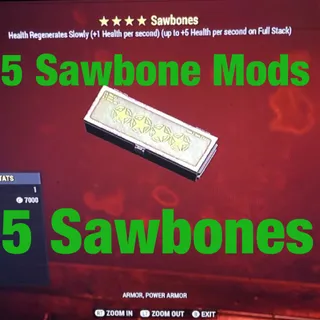 5 Sawbone Mod