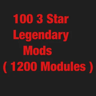 100 3 Star Mods