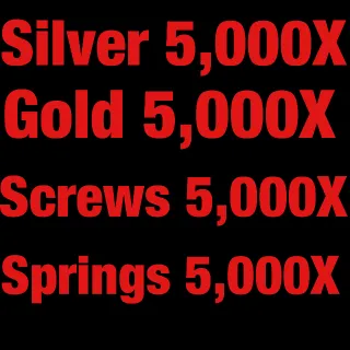 Springs Silver Screws Gold