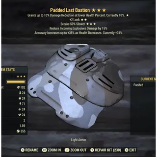Padded Last Bastion