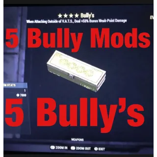 5 Bully Mod