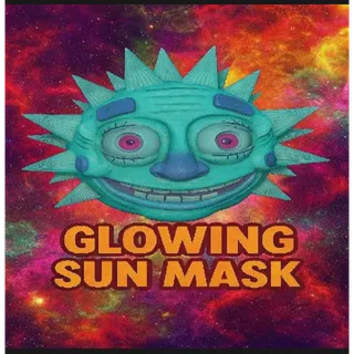 Glowing Sun Mask