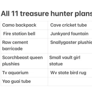Plan | Treasure Hunter Plans