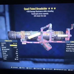 Weapon | Q25 250dr Broadsider