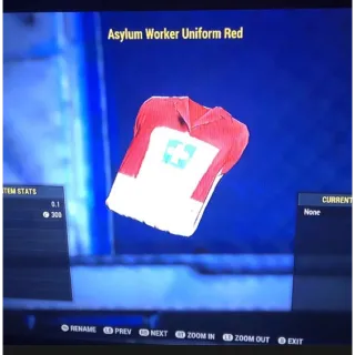 Red Asylum Uniform