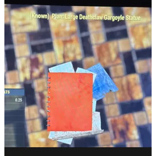 Large Deathclaw Gargoyle Statue 