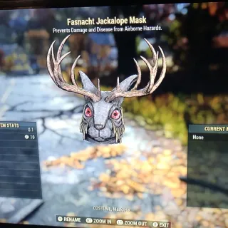 Jackalope Mask