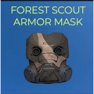 Forest scout armor mask