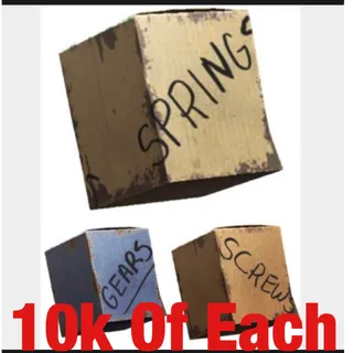 10k Gears Screws Springs